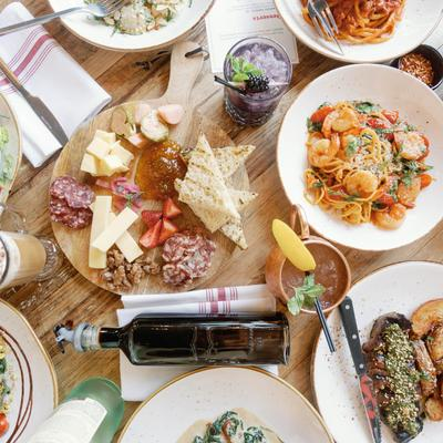 bartolo's dinner spread