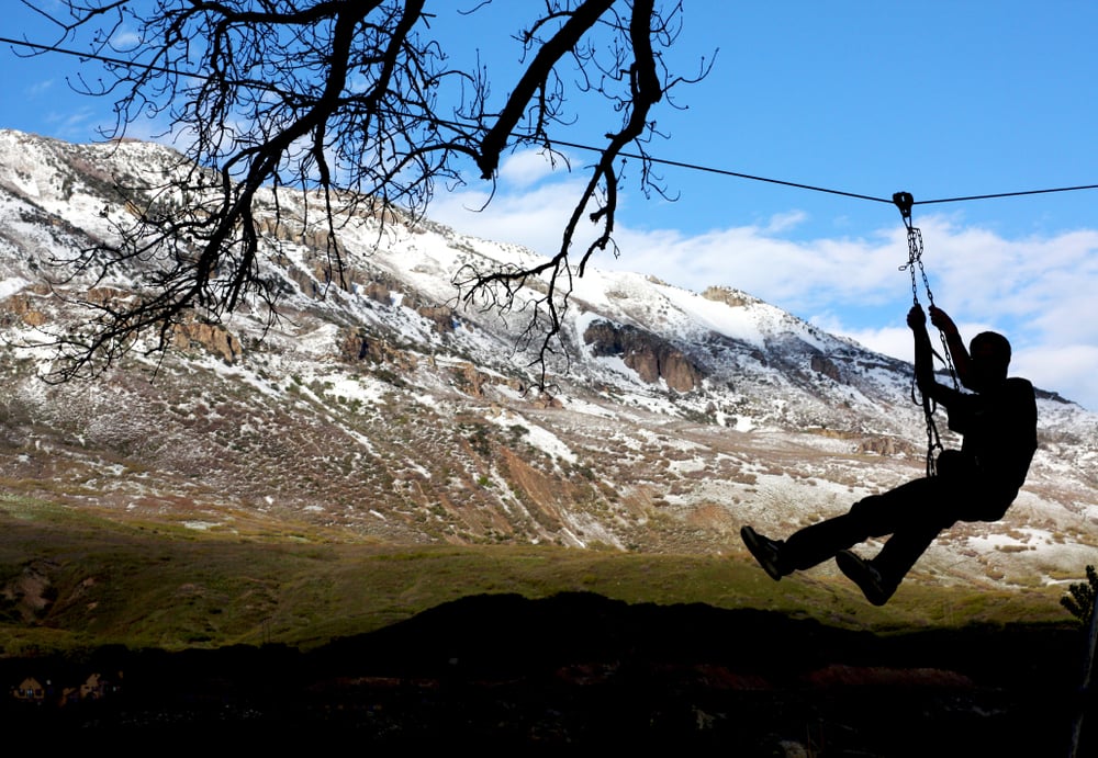 ziplining utah