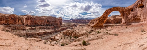 view of arches near moab