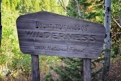 mount timpanogos signage