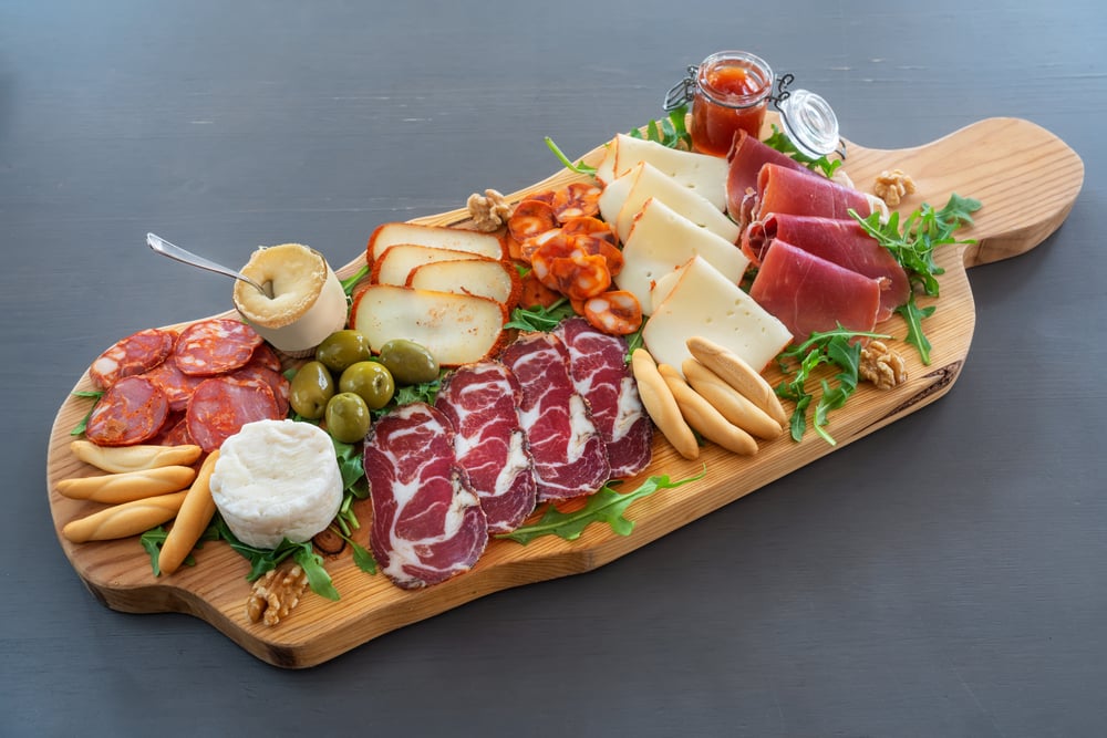 charcuterie board