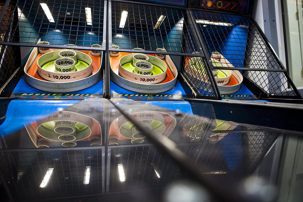 skeeball arcade game