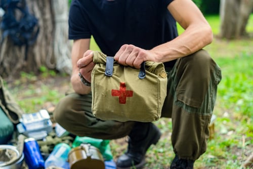 camping first aid kit