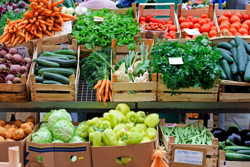 farmers market stand